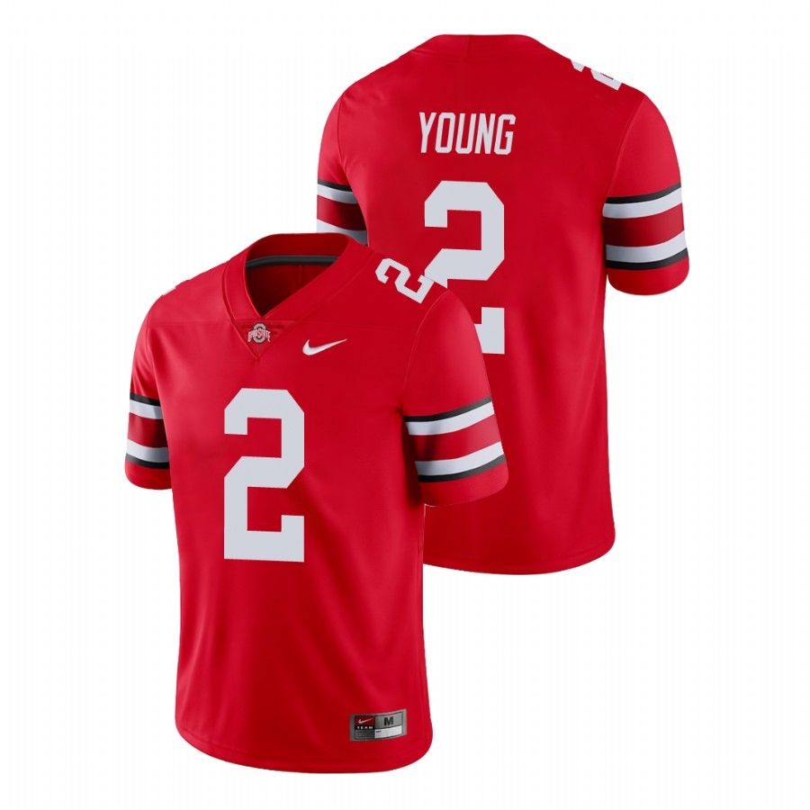Ohio State Buckeyes Men's NCAA Chase Young #2 Scarlet Game College Football Jersey QJR0149SV